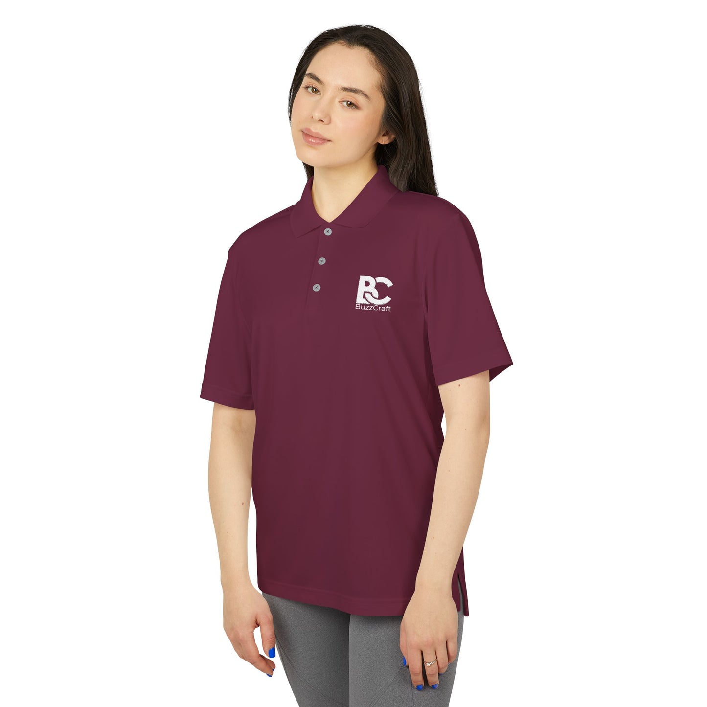 White Logo - Polo Shirt BC Polo Performance Unisex Adidas