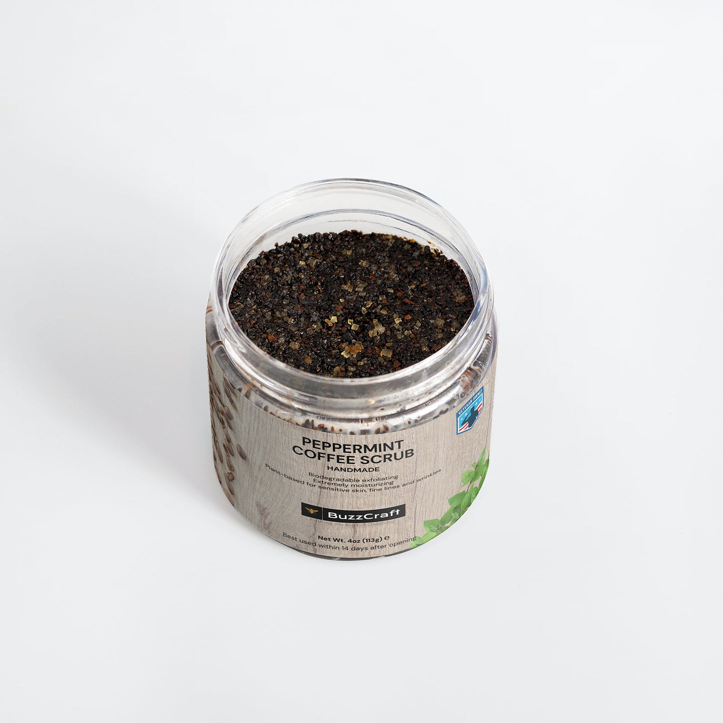 Peppermint Coffee Scrub