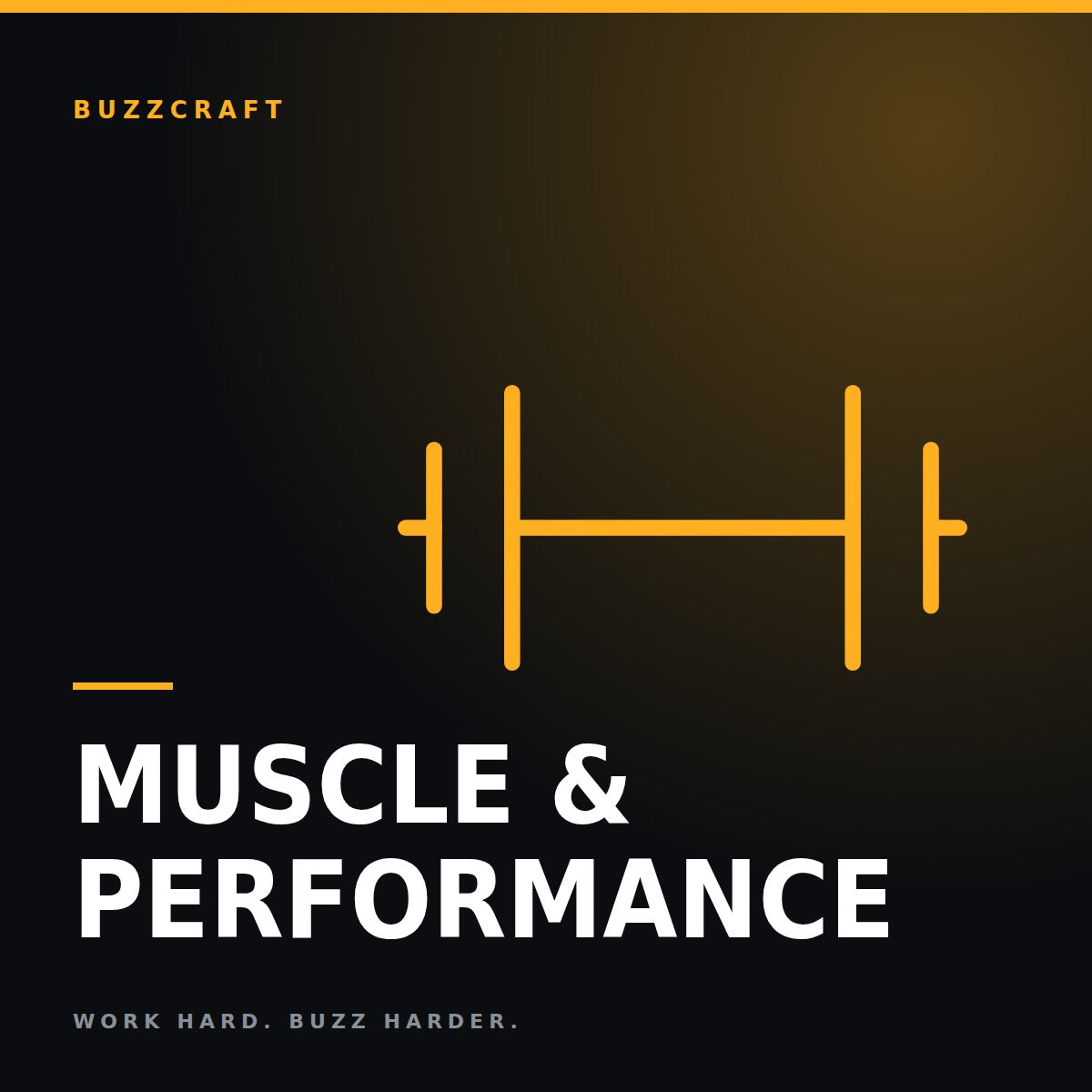 BuzzCraft muscle and performance supplements