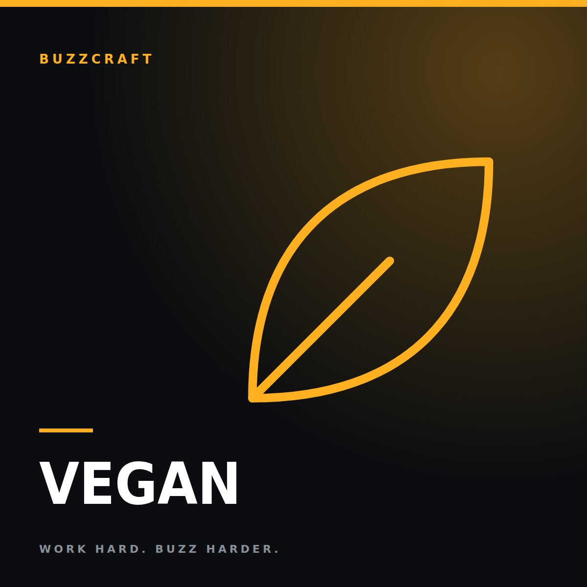 BuzzCraft vegan supplements