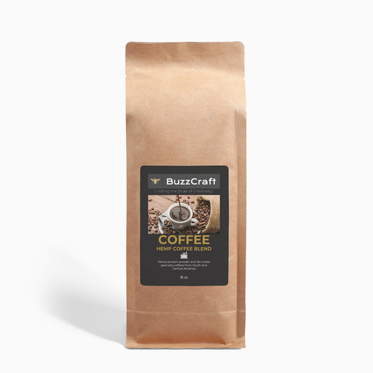 Hemp Coffee Blend - Medium Roast 16oz