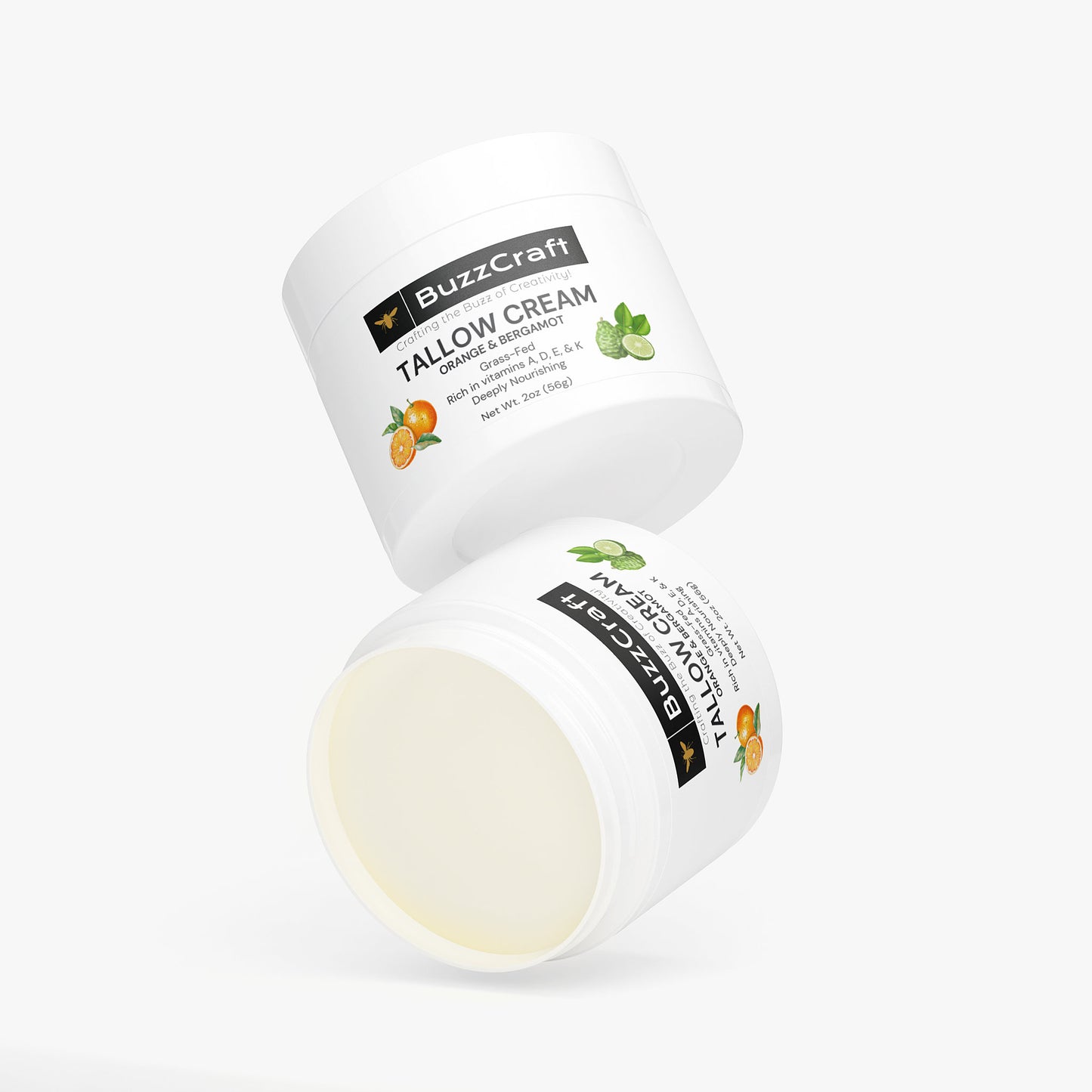 Tallow Cream Orange & Bergamot