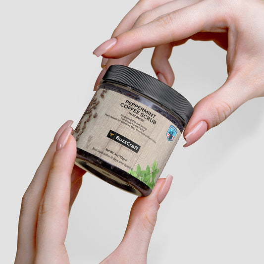 Peppermint Coffee Scrub
