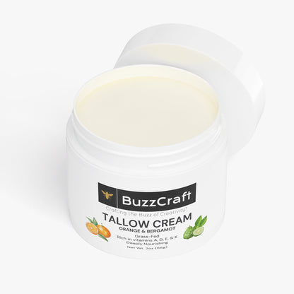 Tallow Cream Orange & Bergamot