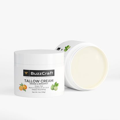 Tallow Cream Orange & Bergamot