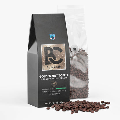 Golden Nut Toffee Coffee (Medium Roast)