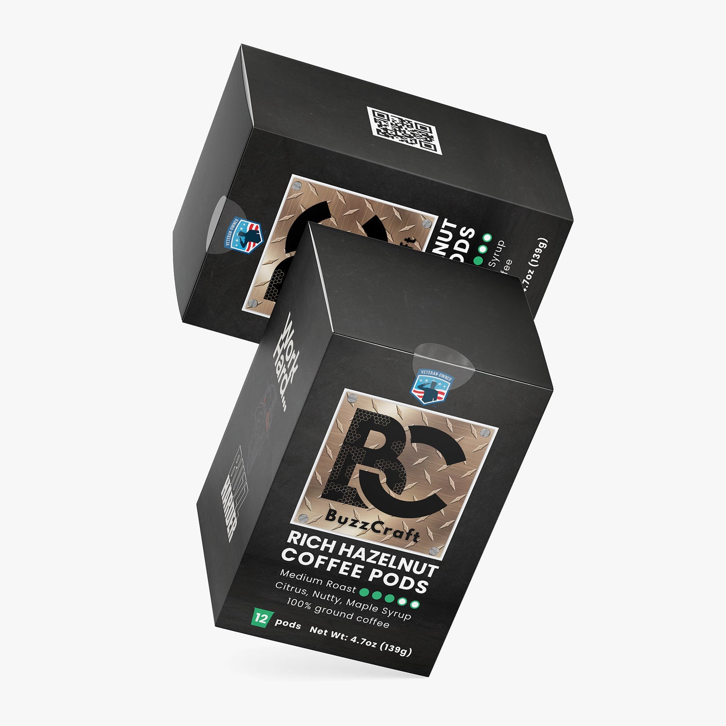 Rich Hazelnut Coffee Pods (Medium Roast)