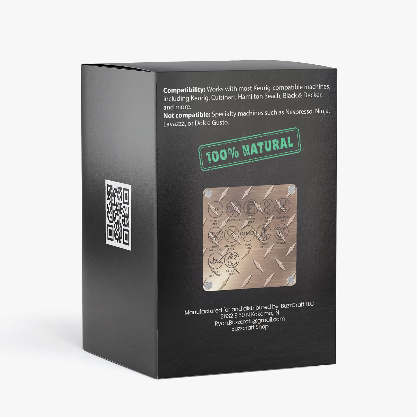 Rich Hazelnut Coffee Pods (Medium Roast)