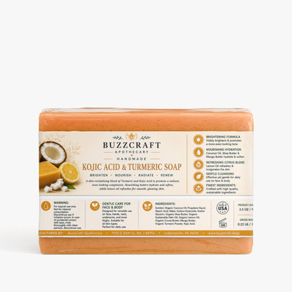 Kojic Acid & Turmeric Soap - Personal Care and Beauty