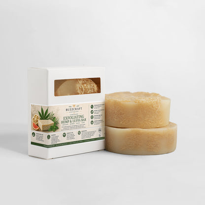 Exfoliating Hemp & Luffa Bar