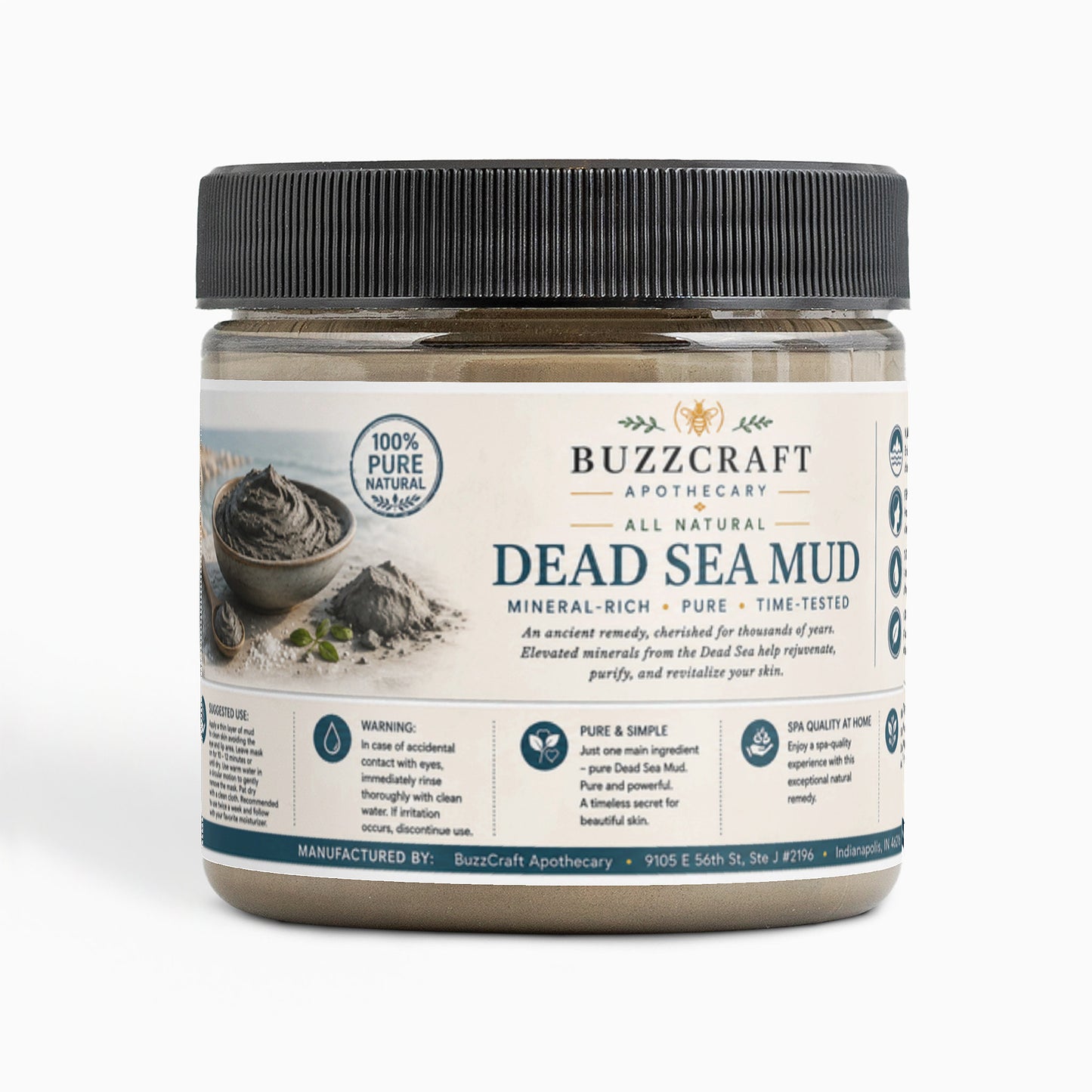 Dead Sea Mud - Personal Care and Beauty
