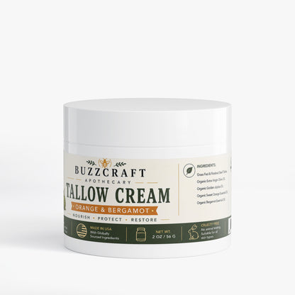 Tallow Cream (Orange & Bergamot)