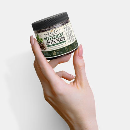 Peppermint Coffee Scrub