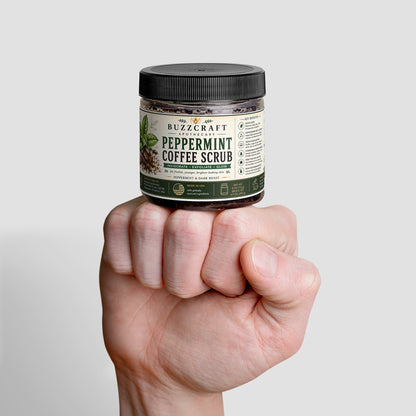 Peppermint Coffee Scrub