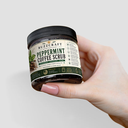 Peppermint Coffee Scrub