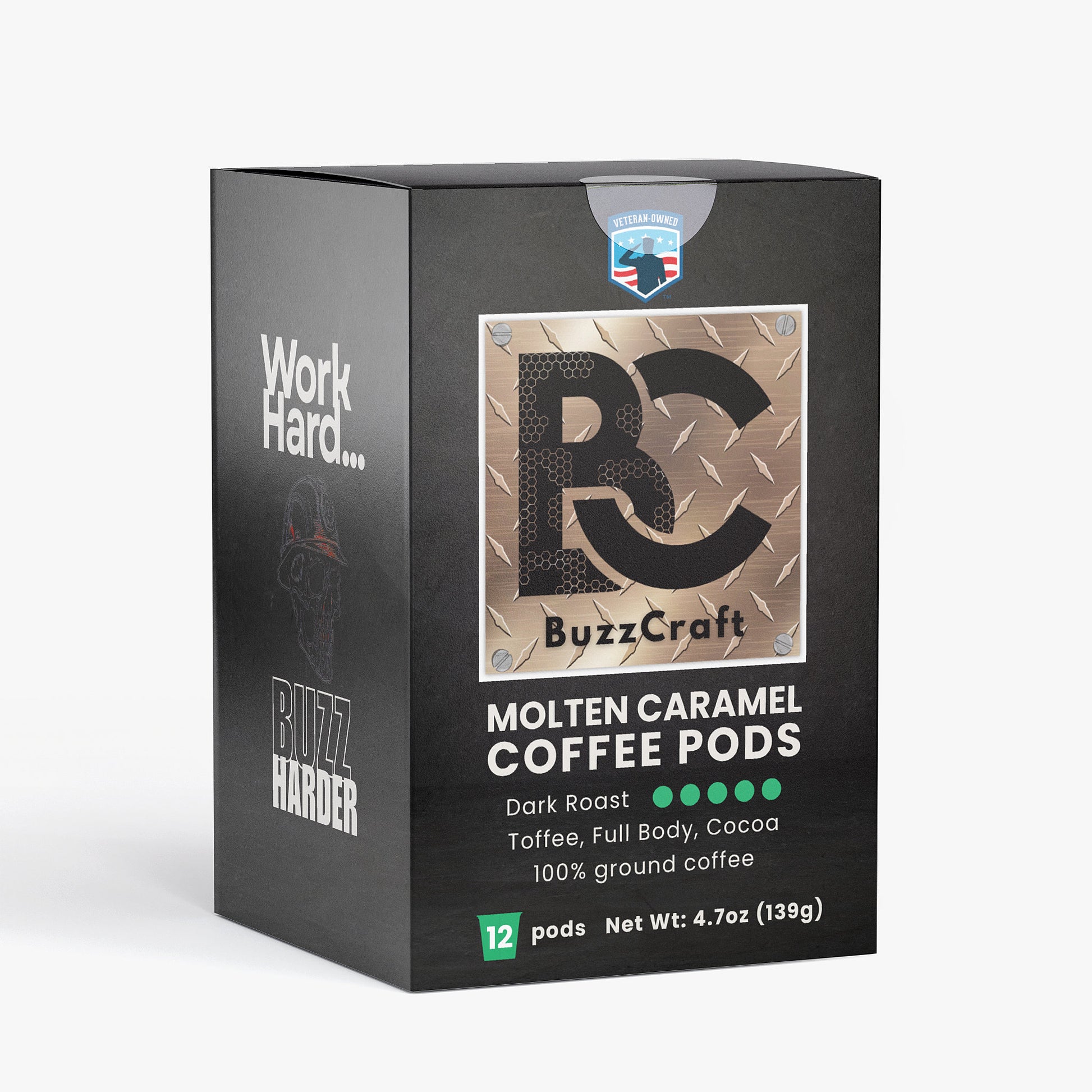 Molten Caramel Coffee Pods (Dark Roast) - Coffee & Tea