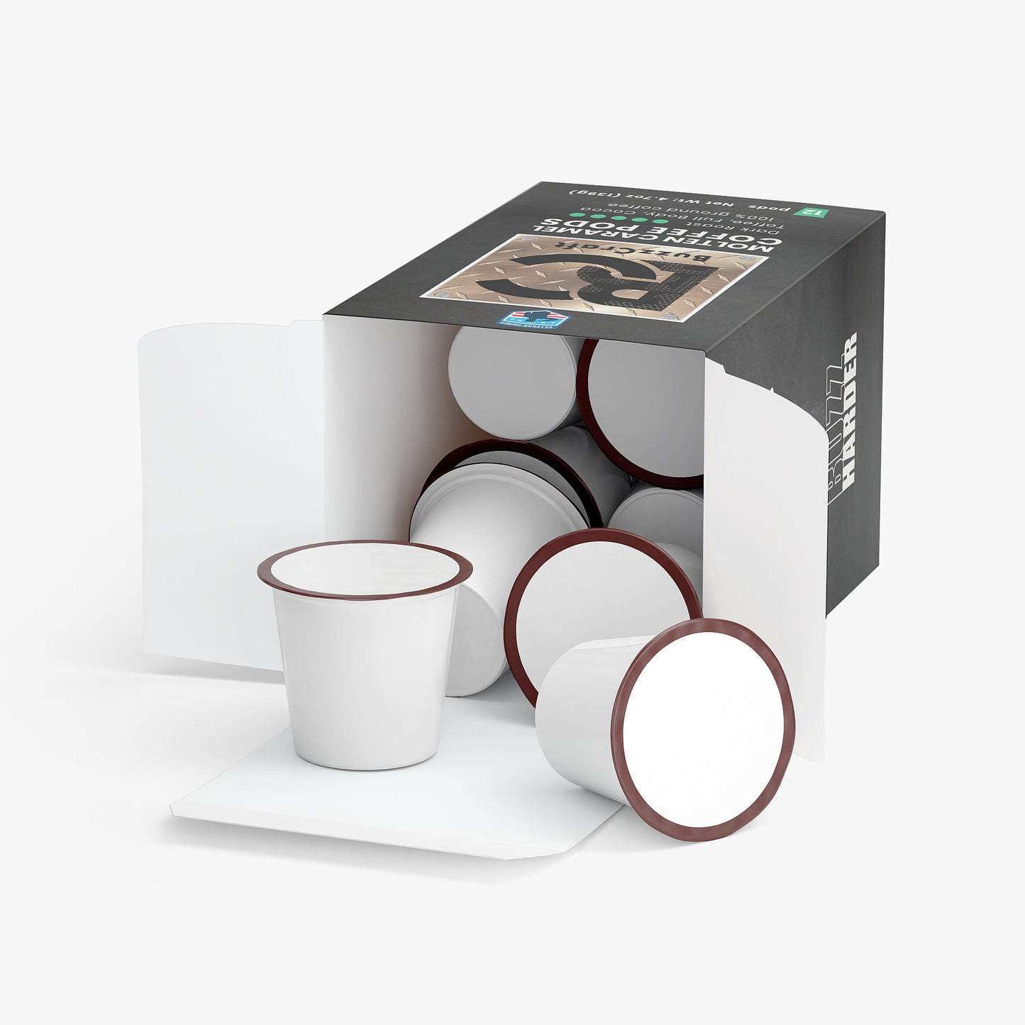 Molten Caramel Coffee Pods (Dark Roast)