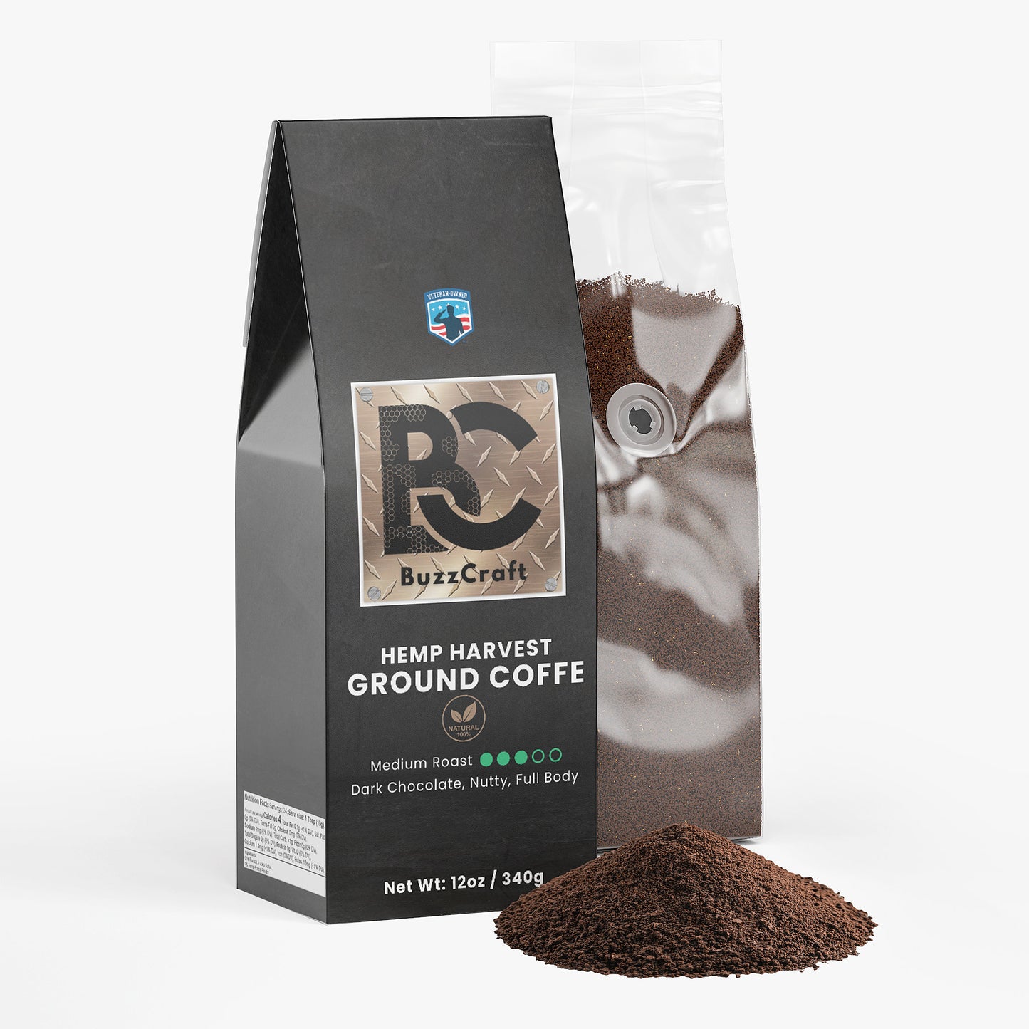 Hemp Harvest Coffee (Medium Roast)