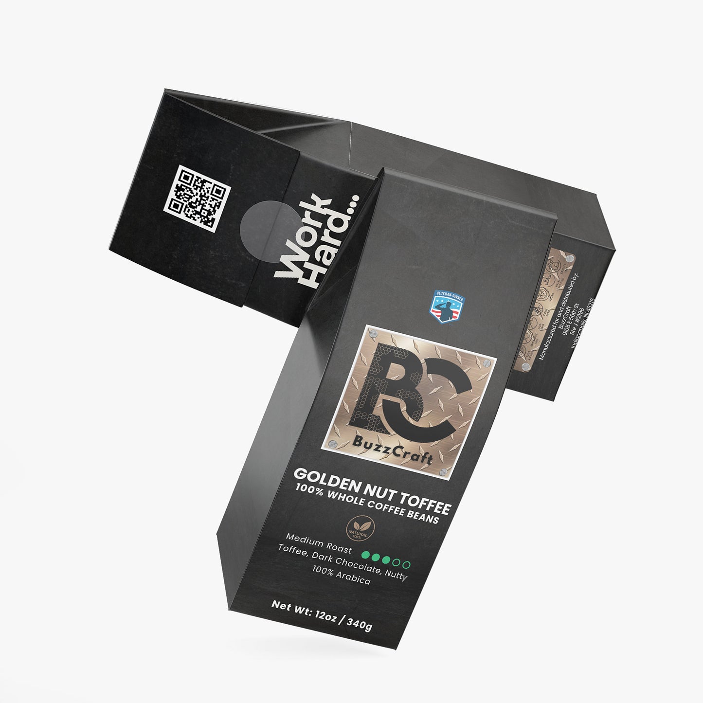 Golden Nut Toffee Coffee (Medium Roast)