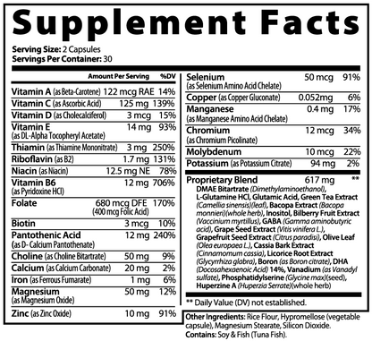 Nootropic Brain & Focus Formula
