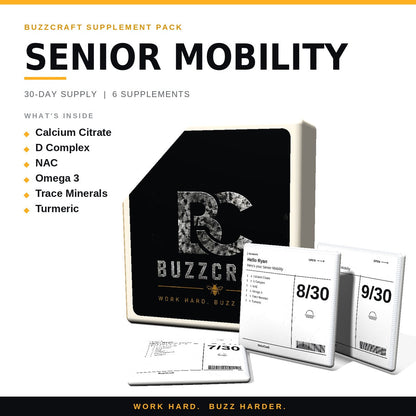 Senior Mobility - BuzzCraft container and numbered daily pouches